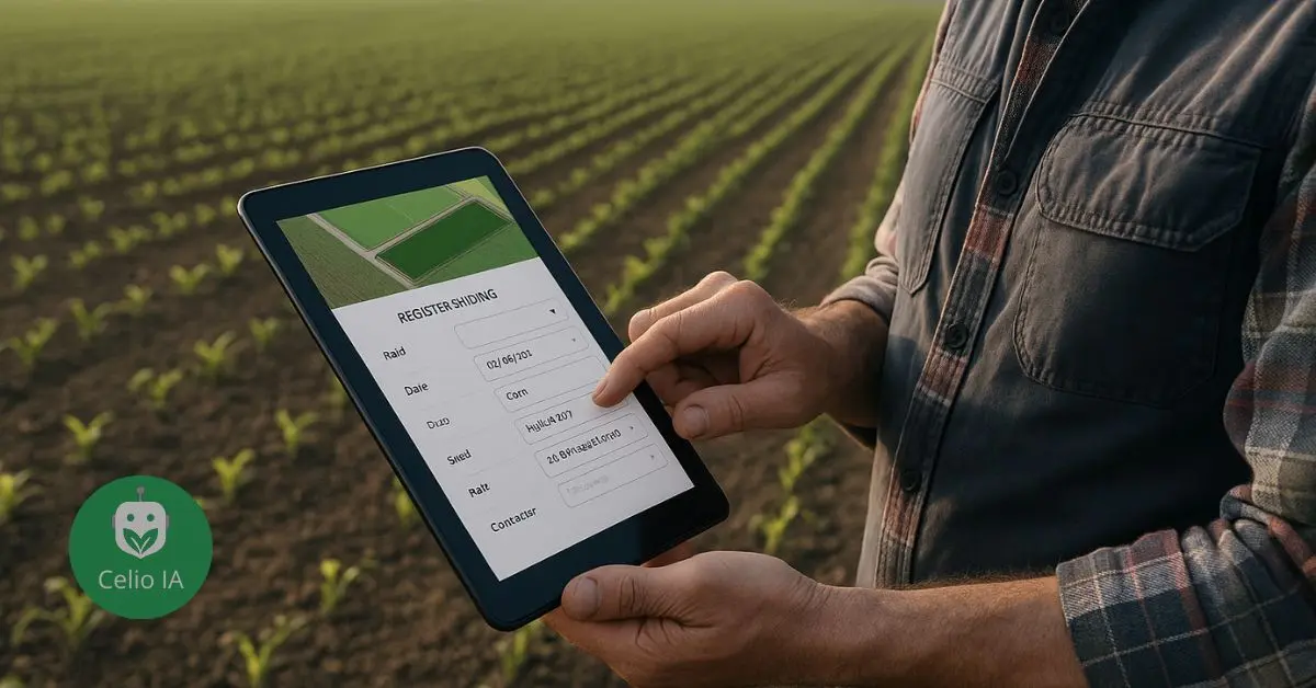 Cómo llevar un registro digital de las siembras en tu campo