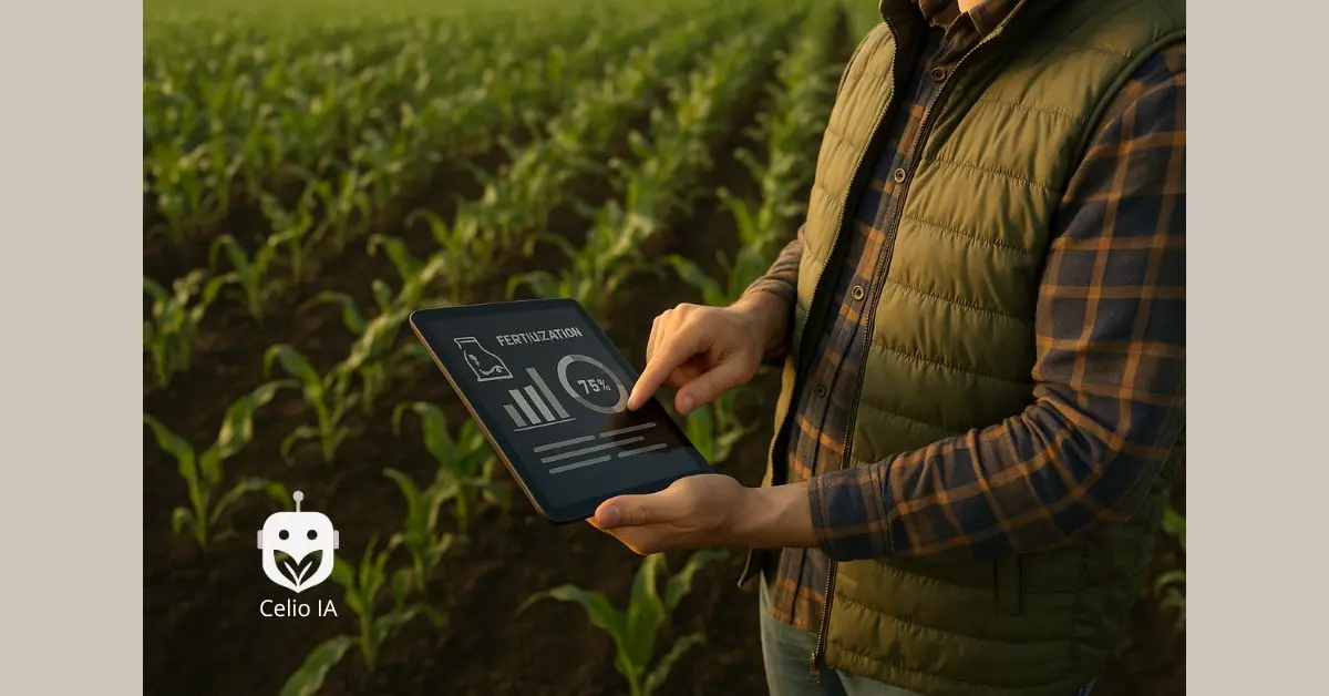 IA para el control de fertilización agrícola